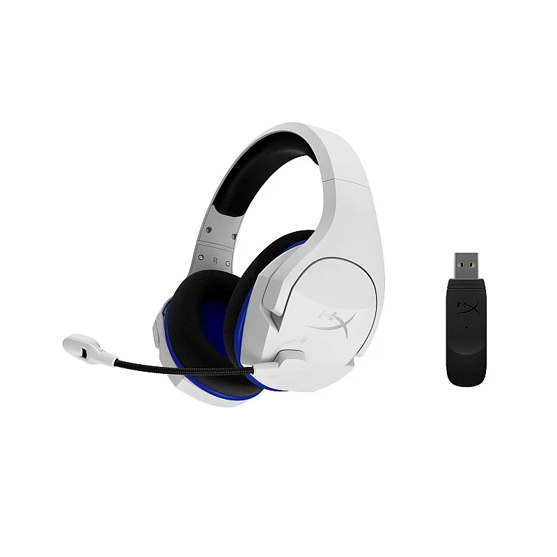 Bezvadu spēļu austiņas HyperX Cloud Stinger Core. balta Bezvadu spēļu austiņas HyperX Cloud Stinger Core. balta