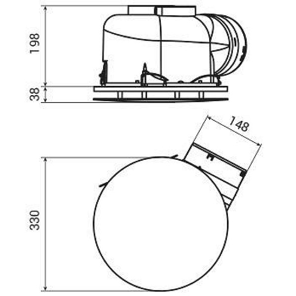 VENTS HBF 250 T ROUND