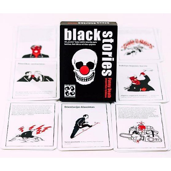 Kortos Brain Games Black Stories Funny Death. LT