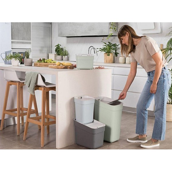 REFUSE BIN 252020 30L DAR GREY