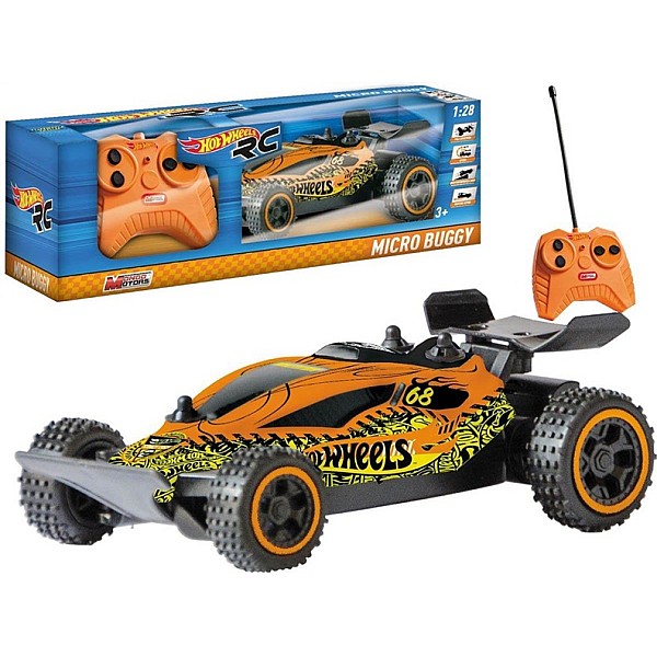 Žaisl automob Mondo Hot wheels RC Micro Buggy.13-63446.1:28