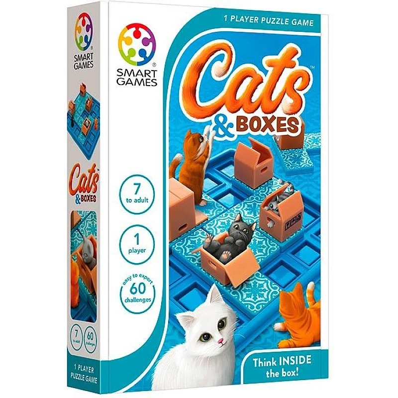 Galda spēle Smart Games Cats & Boxes