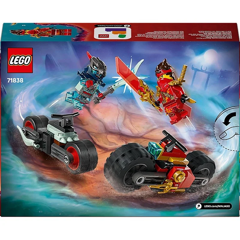 Konstruktorius LEGO® Kai's Motorcycle Speed Race 71838 Konstruktorius LEGO® Kai's Motorcycle Speed Race 71838