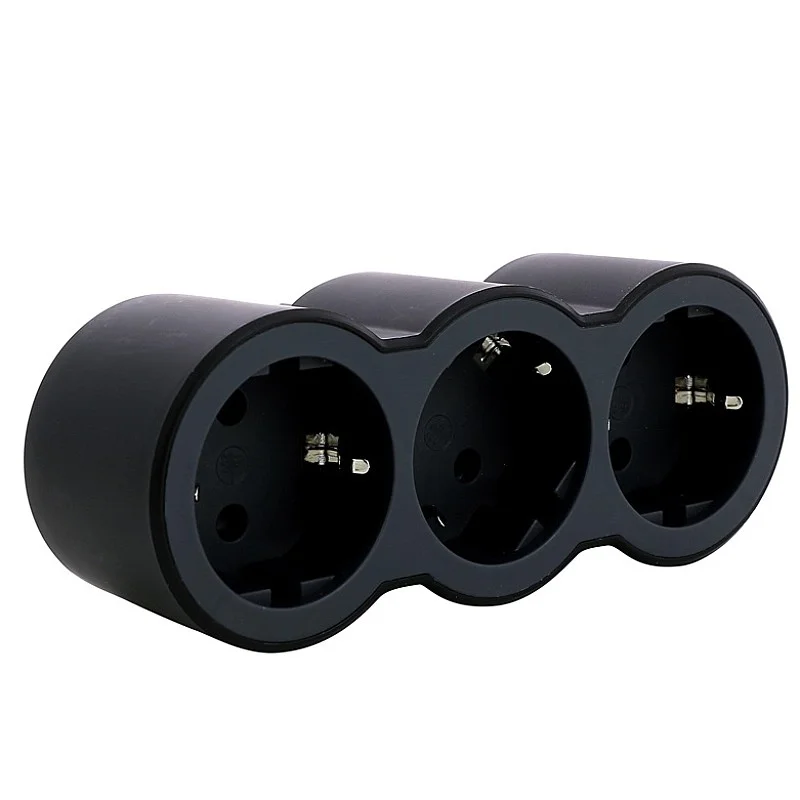 Trivietis skirstytuvas LEGRAND. juodos spalvos