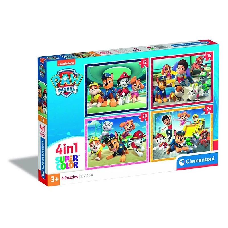 PUZZLE 4IN1 PAW PATROL 21513