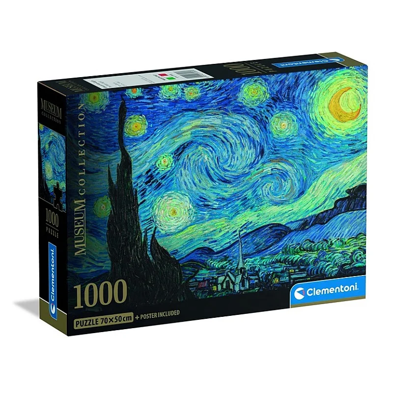 Dėlionė Clementoni Starry Night 37065. 1000 dal.