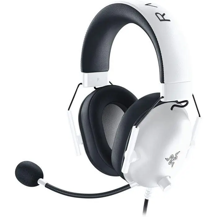 Spēļu austiņas Razer BlackShark V2 X. balta Spēļu austiņas Razer BlackShark V2 X. balta