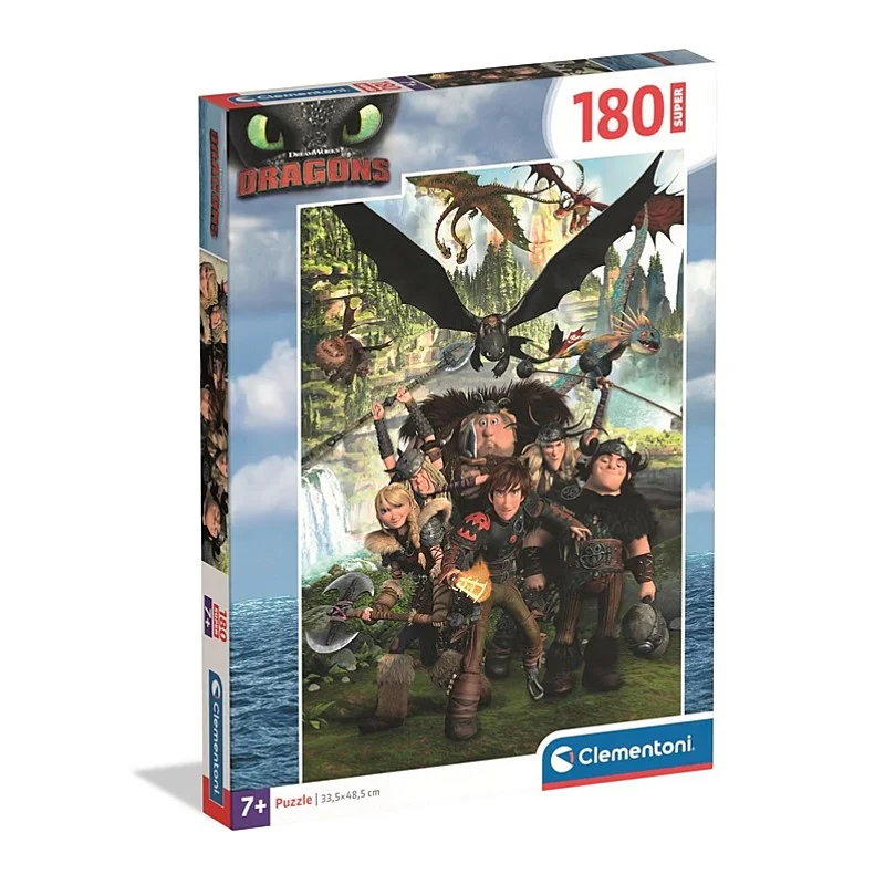 TOY PUZZLE DRAGONTRAINER 180 29793