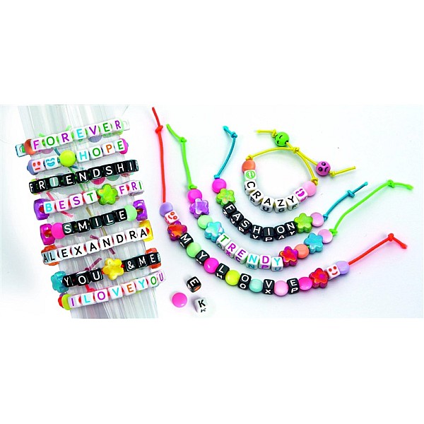 Komplekts rokassprādžu veidošanai Message Bracelets