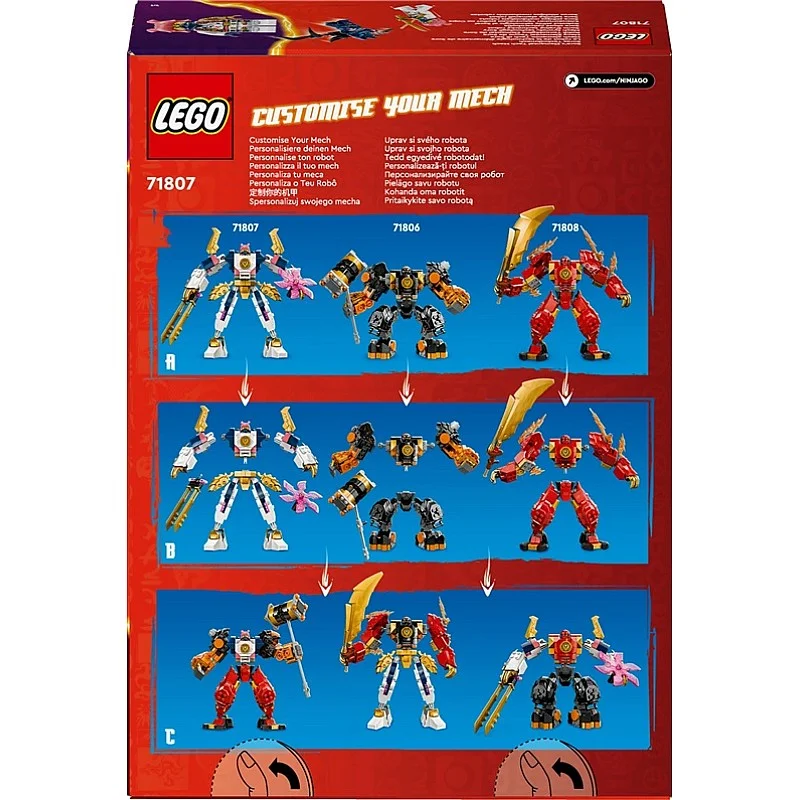 Konstruktorius Ninjago Soros stichijos mechaninis robotas Konstruktorius Ninjago Soros stichijos mechaninis robotas