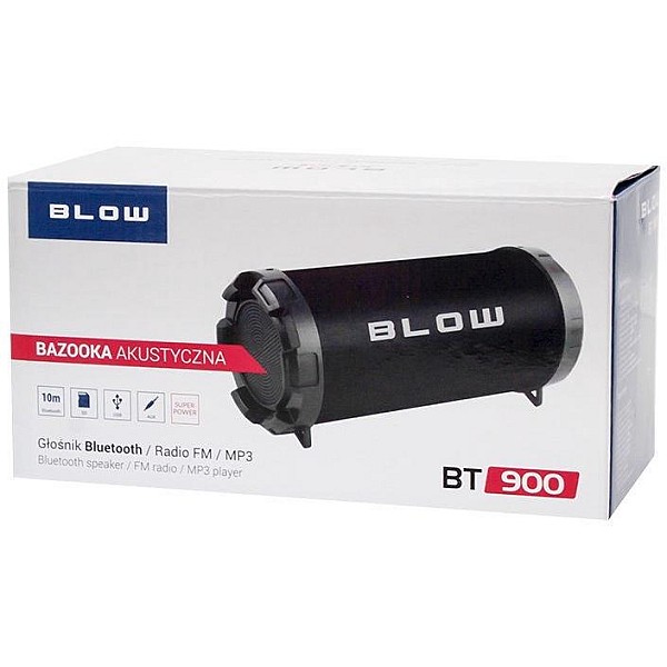 Bezvadu skaļrunis Blow BT-900. melna. 25 W