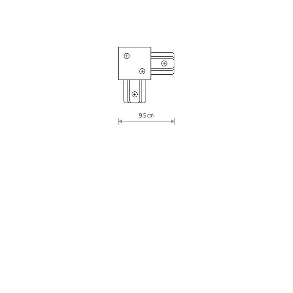 NOWODVORSKI TRC REC L CONNECTOR BL 8971