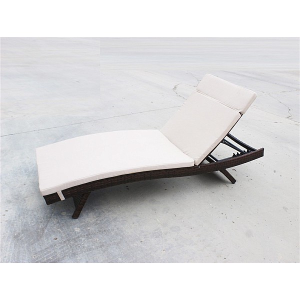 SUN LOUNGER DOMOLETTI SAND 200X78X38