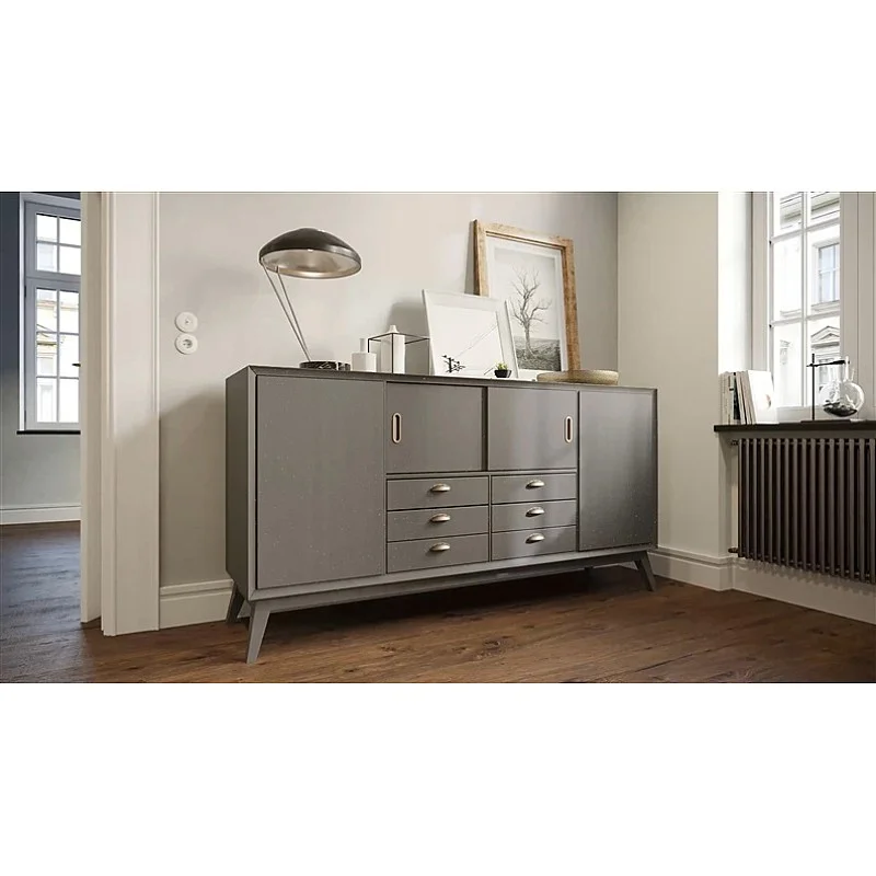 PAINT FURNITURE BRILLANT LEAD 0.5L