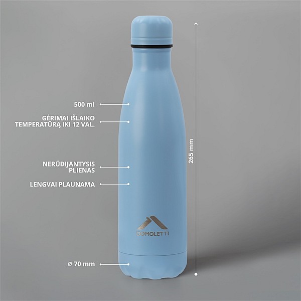 WATER BOTTLE DOMOLETTI RH503-500 BLUE