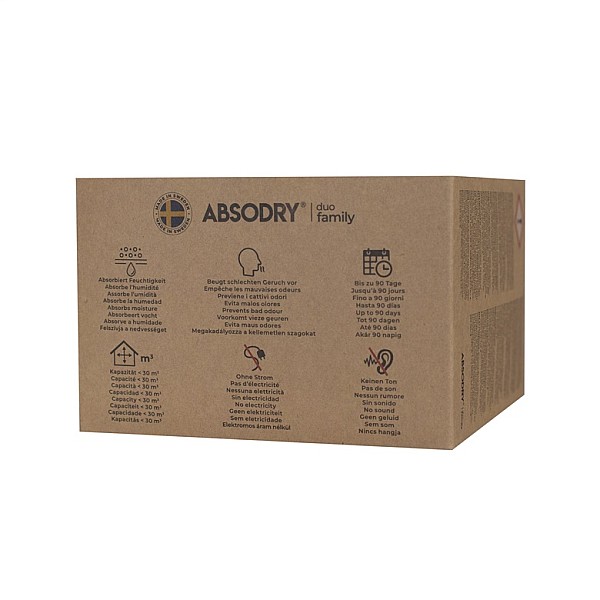 ABSODRY DUO FAMILY REFILL BAG 4X300G