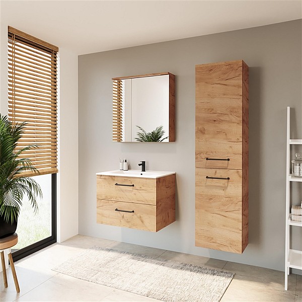 CABINET BATHROOM SU42DL-5 GOLD OAK