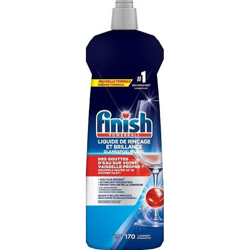 Skaloš līdzeklis trauku mazgā maš FinishRinseAid Reg.0.8l Skaloš līdzeklis trauku mazgā maš FinishRinseAid Reg.0.8l