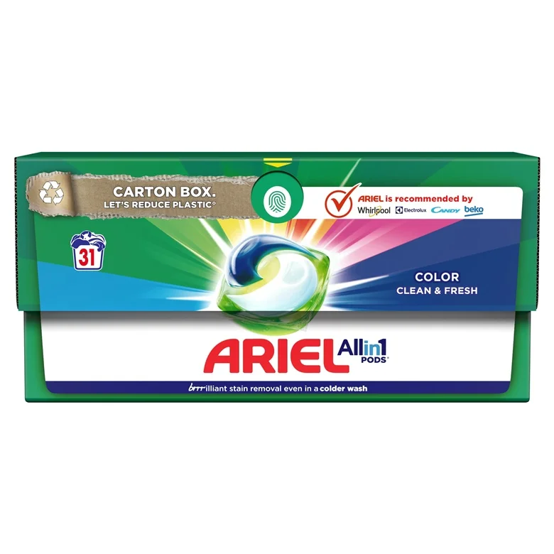Kapsulas mazgāšanai Ariel Color. 31 gab. Kapsulas mazgāšanai Ariel Color. 31 gab.