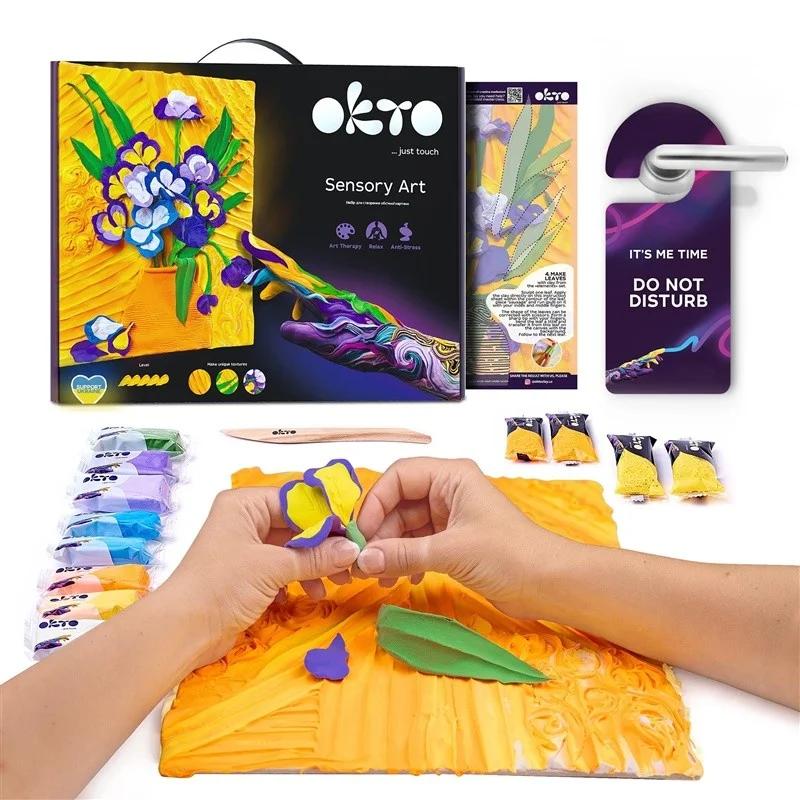 SENSORY ART CREATIVE SET IRISES