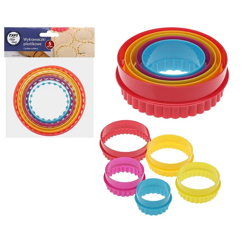 CUTTERS FOR COOKIES 5 PCS