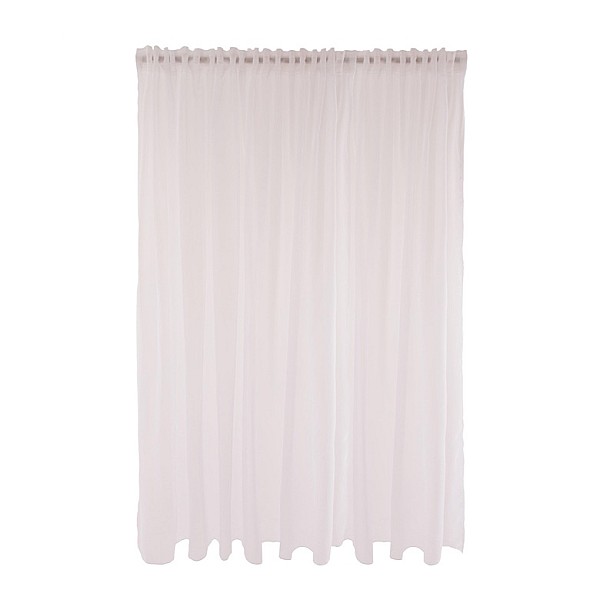 CURTAIN VOILE W191-70000 TAPE 400X260 D