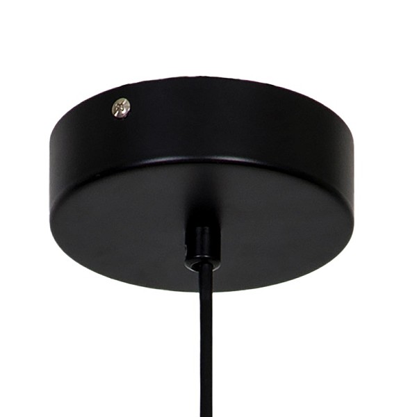 PENDANT LIGHT AURAS 2XE14 D40CM BLACK