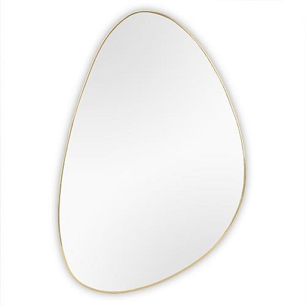 MIRROR WITH FRAME IDA 40X60 GOLD