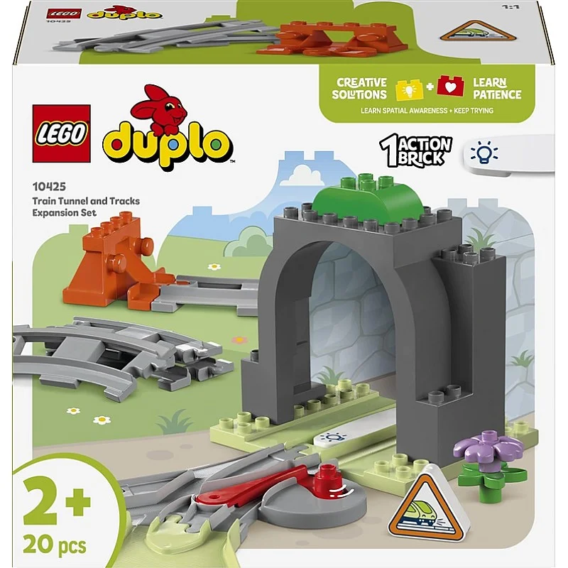 Konstruktorius LEGO® Duplo Train Tunnel And Tracks Set 10425