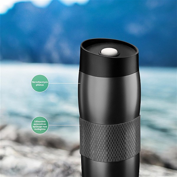 THERMOS CUP OUTLINER TR-RH610A BLAC 0.35