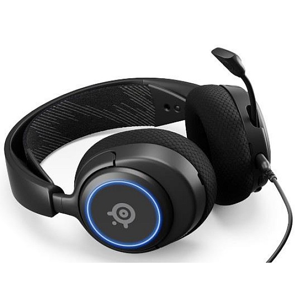 Spēļu austiņas  on-ear Steelseries Arctis Nova. melna