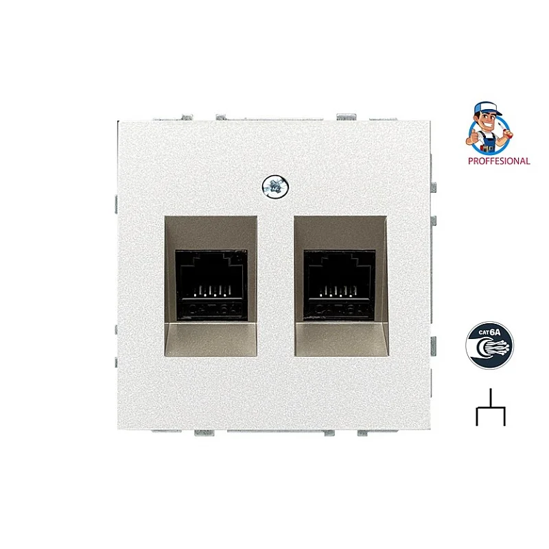 COMPUTER SOCKET IKL-002-01.M/CH 2PL