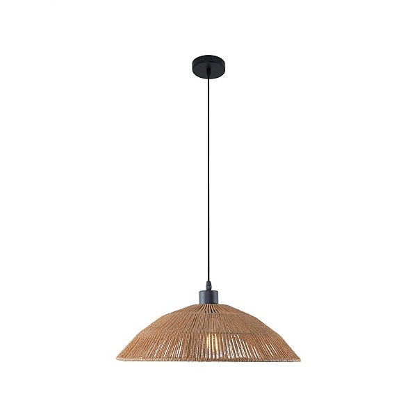 PENDANT LIGHT ARRA D40 E27 LIGHT BROWN