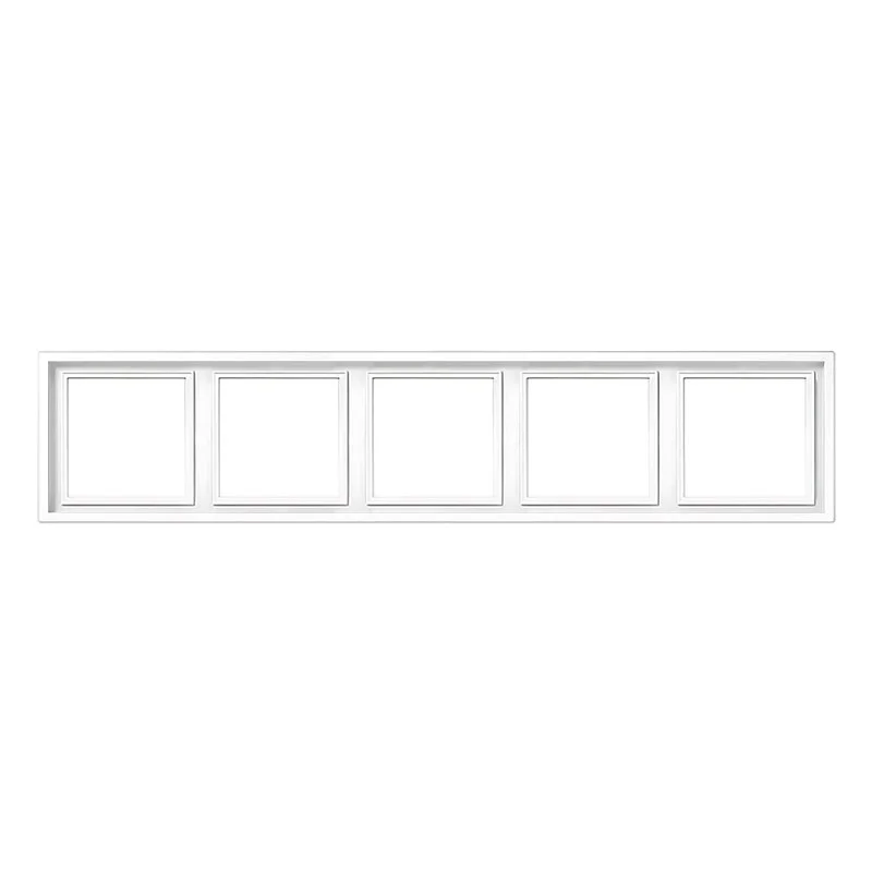 Keturvietis rėmelis LIREGUS MODERN. matinės baltos spalvos