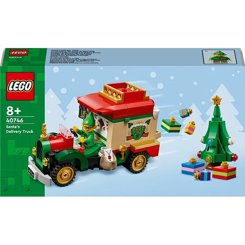 Konstruktorius LEGO® Santa's Delivery Truck 40746. 224 vnt.
