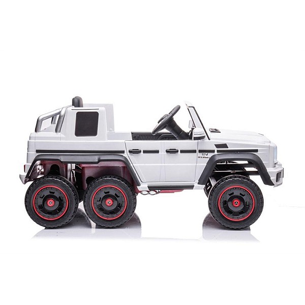 TOY ELECTRIC CAR MERCEDES G63 AMG WHITE