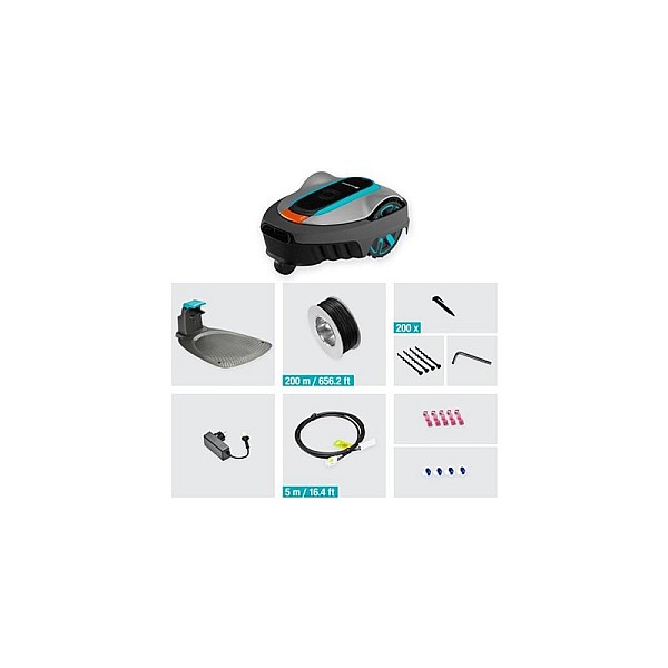 Vejos pjovimo robotas Gardena Sileno City 600 Bluetooth