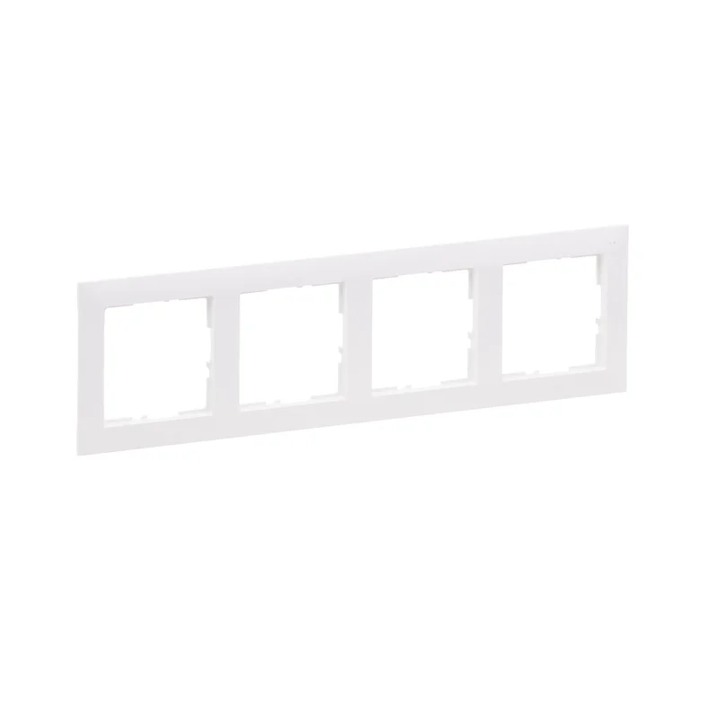 Keturvietis rėmelis LEGRAND SUNO. baltos spalvos