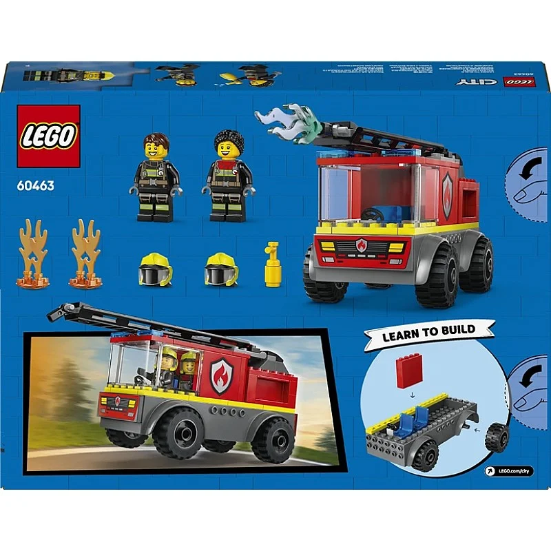 LEGO® City Fire Engine with Ladder 60463. 82 vnt. LEGO® City Fire Engine with Ladder 60463. 82 vnt.