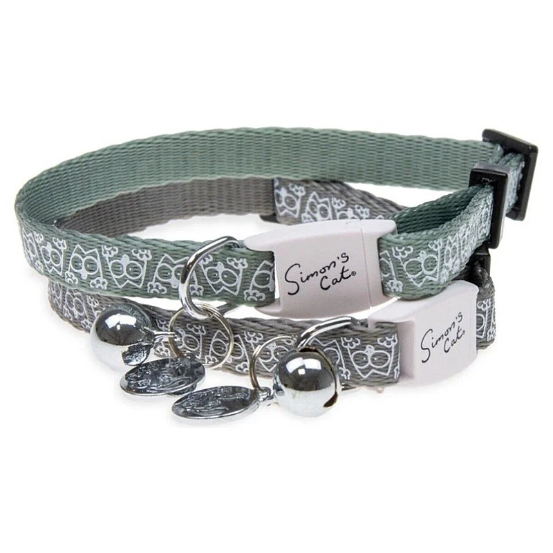 SIMONS CAT CAT COLLAR GREY 20-30X1