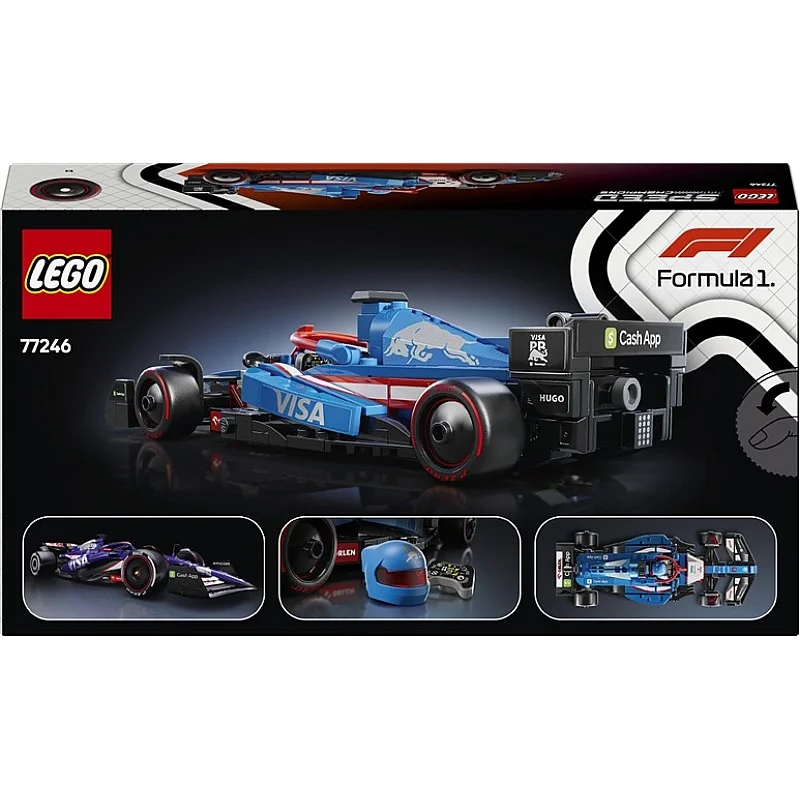 LEGO® Visa Cash App RB VCARB 01 F1® Race Car 77246. 248 vnt. LEGO® Visa Cash App RB VCARB 01 F1® Race Car 77246. 248 vnt.