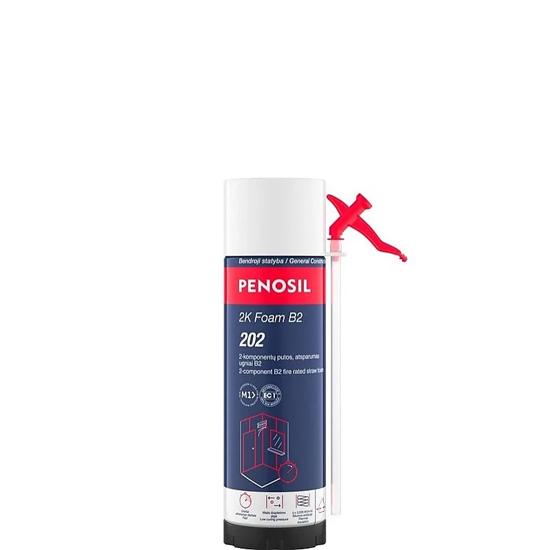 Vasarinės sandarinimo putos Penosil 2K Foam B2 202. 400 ml