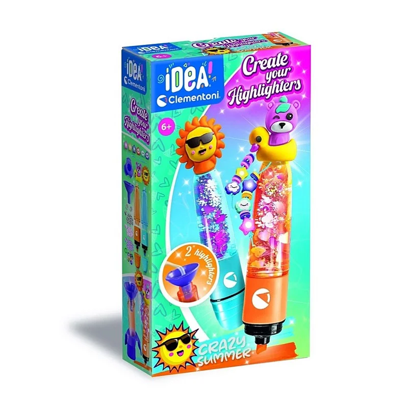 Kūrybos rinkinys Clementoni Highlighter Summer 18130