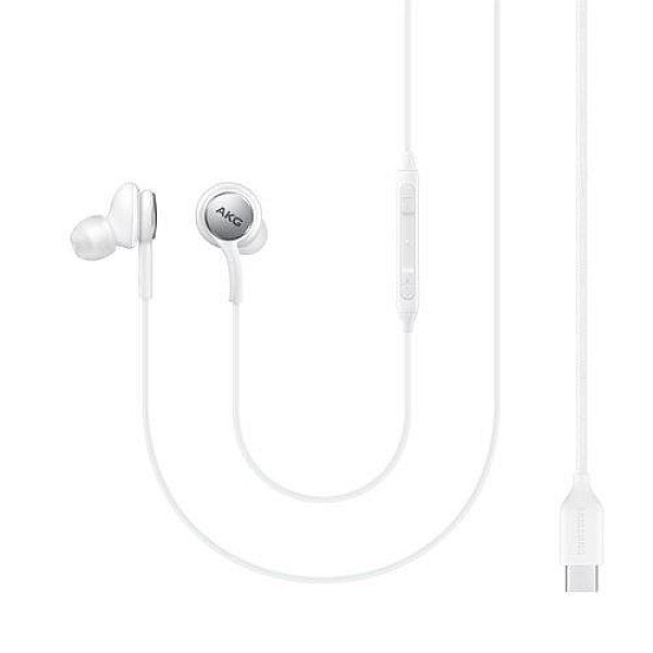 AUSINĖS SAMSUNG AKG USB-C BALTOS