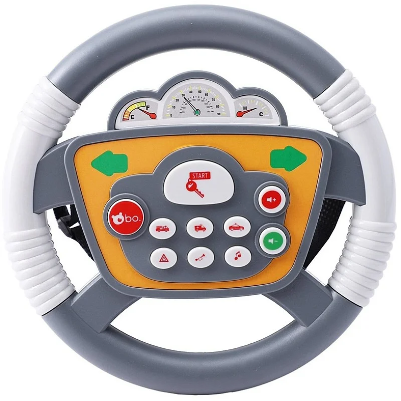 TOY EDUCATIONAL STEERING WHEEL 8019ML