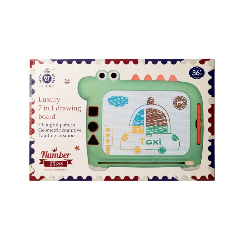 MAGENTIC DRAWING BOARD W PULLZE SET