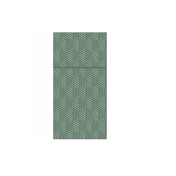 NAPKINS LIGHT GREEN 10X20CM 16PCS