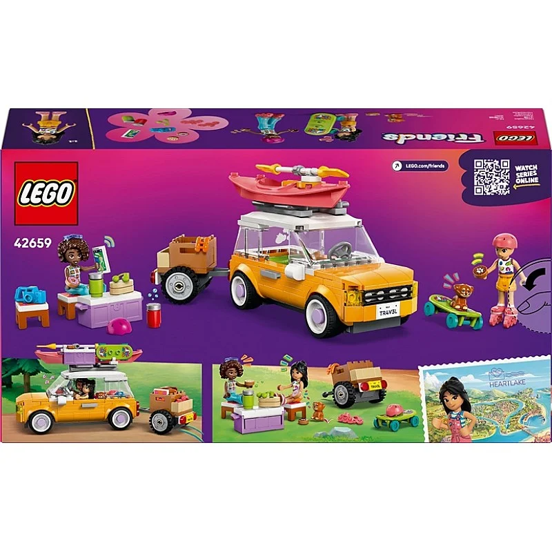 Konstruktorius LEGO® Friends Friendship Road-Trip Travel Car Konstruktorius LEGO® Friends Friendship Road-Trip Travel Car