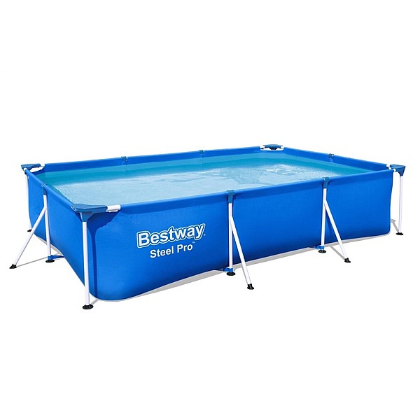 Baseins karkasa Bestway Steel Pro 56411. zila. 3300 l