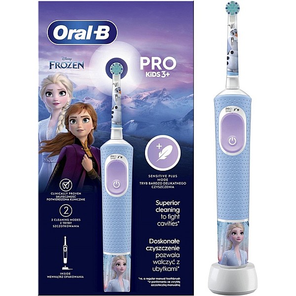 Elektr dant šepet Oral-b D103.413.2K Vitality PRO Kid Frozen